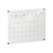 Martha Stewart Grayson Acrylic Wall Calendar w/Notes w/Dry Erase Marker and Mntng Hrdwr, 24in. x 18in., w/Gld Prnt BR-AC-4560-GD-CLRGLD-MS - alternate 6